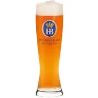 Hofbräuhaus München Bierglas Weißbierglas „Elegante“ – Bierkultur in stilvoller Form, Glas, stabil, langlebig