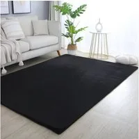 Carpettex Hochflor-Teppich Unicolor - Einfarbig, Läufer, Höhe: 20 mm, Teppich Wohnzimmer Einfarbig Shaggy Modern Flauschiger Felloptik Weich