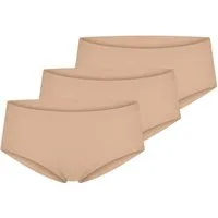 Schiesser Panty 3er Pack Invisible Cotton (Spar-Set, 3-St) Panty - Baumwolle - Nahtlos