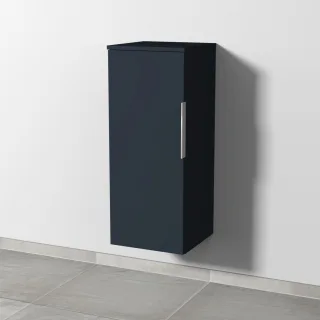 Sanipa 3way Mittelschrank mit 1 Tür, Marine-Matt, UP1201R UP1201R