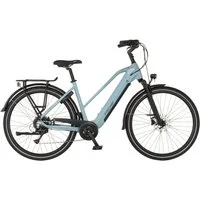 FISCHER Fahrrad E-Bike Trekkingrad VIATOR MOVE 01 474 T, 8 Gang Shimano Acera RD-M3020-8 Schaltwerk, Heckmotor, 474 Wh