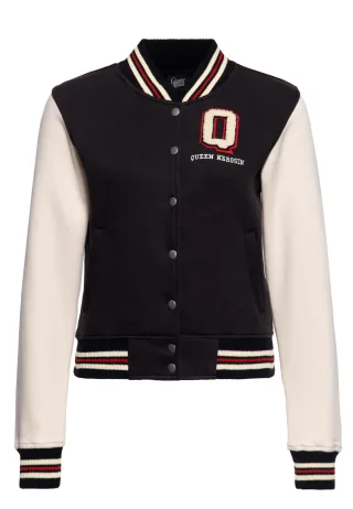 Queen Kerosin Damen College Sweatjacke Q