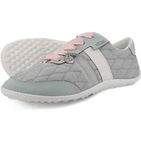 Leguano Barfussschuhe Nightstep (flexible Sohle, pures Barfußgefühl) grau/mint Sneaker