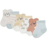 HUGGIES babywear Socken HGHB 6PK SOCK (Packung, 6-Paar) mit Stickerei