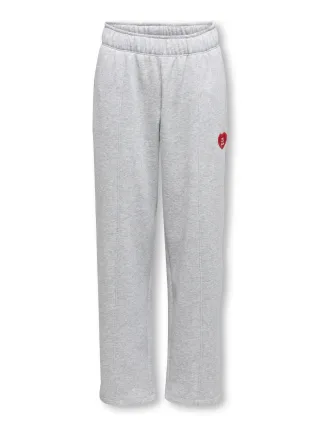 KIDS ONLY - KOGEVISA COCOON PANT SWT Light Grey Melange - Gr. - 146