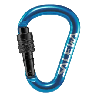 SALEWA - HMS Screw G2 Karabiner - Schwarz (Gr.SMALL)