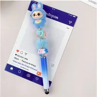 suebidou Gelschreiber Labubu 2-in-1 Stylus & Kugelschreiber Schreibfarbe schwarz, nachhaltig, kreativ