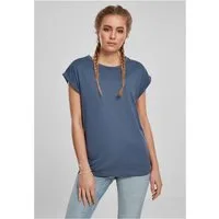 URBAN CLASSICS Rundhalsshirt Ladies Extended Shoulder Tee Damen T-Shirt