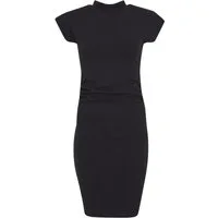 URBAN CLASSICS Shirtkleid Urban Classics Ladies Short Cotton Jersey Dress (1-tlg)