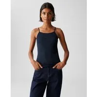 OPUS Shirttop ILKI Slim aus nachhaltiger Baumwolle Spaghettiträger, elastischer Stoff, weicher Griff