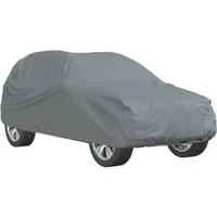 vidaXL Autoplane Autoabdeckung für SUV Voll Grau M Vliesstoff (1-St)