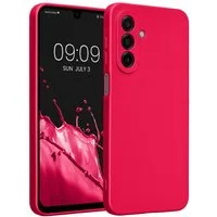 kwmobile Smartphone-Hülle Handyhülle für Samsung Galaxy A17 4G / 5G Hülle, weiche Silikon Case metallisch schimmernd - Schutzhülle Cover