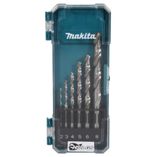 Makita HSS-GS Metallbohrer-Set 6-tlg. Ø 2-8 mm - D-78346