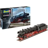 Revell® Modellbausatz H0 Schnellzuglokomotive BR03, Maßstab 1:87, Made in Europe