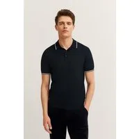 bugatti Poloshirt Regular Fit angenehm weich und zeitloses Design