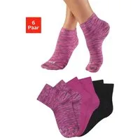H.I.S Kurzsocken (Packung, 6-Paar) unifarben und meliert in einer Packung