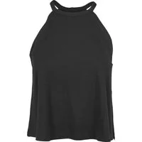 URBAN CLASSICS Yoga & Relax Shirt Urban Classics Damen Ladies Neckholder Tanktop (1-tlg)