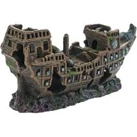 HOBBY Aquariendeko Mayflower Schiffswrack Dekoration für Aquarium und Terrarium