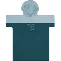 normani Badeponcho Kinder Badeponcho Puwai, Bio-Baumwolle, Kapuze, Schlupf, Badeponcho aus 100 % Bio-Baumwolle