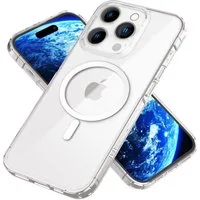 Nalia Smartphone-Hülle Apple iPhone 14 Pro Max 17 cm (6,7 Zoll), Klare Harte Hülle / mit MagSafe Funktion / Vergilbungsfrei / Kratzfest