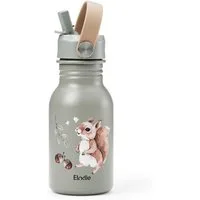 Elodie Trinkflasche Trinkflasche - Wasserflasche - Chipmunk Darling, Auslaufsicher, Edelstahl, Kinderflasche, BPA-frei