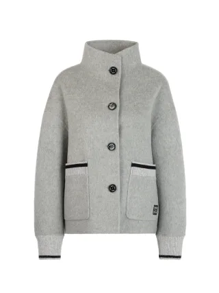 Marc Cain Sports - Sportive Jacke mit Stehkragen grey - Gr. - 38