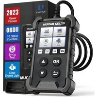 MUCAR Kfz-Diagnosegerät OBD2-Diagnosegerät OBD2 Profi KFZ Diagnosegerät Auto Auslesegerät, Auto Diagnosetester, KfZ Diagnosegerät, Live Parameter, Fehlercodes