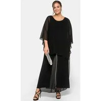 Sheego Klassische Bluse Tunika 3/4-Arm