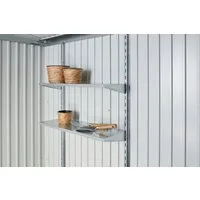 Biohort Wandregal, 2 Regalböden Standard, für Gerätehaus, Geräteschrank