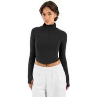Smilodox Outdoorjacke Nuvolis Trainingsjacke Damen, atmungsaktive Jacke für Gym & Freizeit Slim Fit, Stehkragen, elastisch, sportlich, funktional