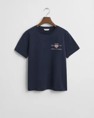 GANT - Archive Shield T-Shirt evening blue - Gr. - M