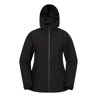 Mountain Warehouse Womens/Ladies Vancouver II Wasserdichte Jacke (Schwarz)