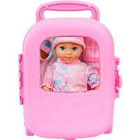 Bayer Babypuppe Trolley (Set, 5-tlg), im Reisekoffer, mit Zubehör