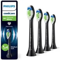 Philips Sonicare Aufsteckbürsten W2 Optimal White, für weißere Zähne, für jedes Sonicare Handstück