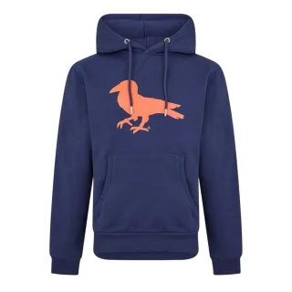 Modern Amusement - "Sentimental Robin" Kapuzenpullover für Herren/Damen Unisex (Marine)