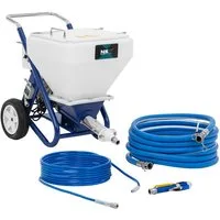MSW Drucksprühgerät Putzmaschine 2200 W 40 L 20 bar Verputzmaschine Spritzputzmaschine 15