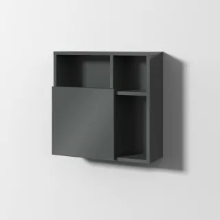 Sanipa 3way Würfelschrank, Anthrazit-Glanz, BS55079 BS55079