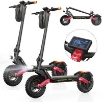 iSinwheel E-Scooter Offroad Elektroroller mit Straßenzulassung, 20 km/h, (1 tlg), 100km Reichweite, praktisch, zusammenklappbar und leistungsstark