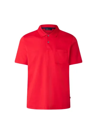 MAERZ Muenchen - Poloshirt, Knopf 1/2 Arm sangria