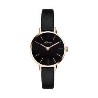 s.Oliver Damenuhr zeitlos und elegant SO-4537-LQ