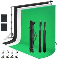 Youyijia Beamer-Deckenhalterung Fotohintergrund Ständer Greenscreen Mit Ständer, Sandsäcken