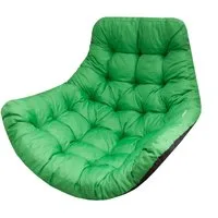 Hobbygarden Stuhlkissen Hängesessel Kissen Polster Auflage für Polyrattan Rattan Hängeschaukel, Sitzauflage für Hängekorb Rückenkissen für Hängesitz Indoor & Outdoor