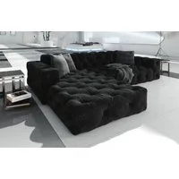 Sofa Dreams Ecksofa Polster Design Sofa Samtstoff Menorca L Form kurz Stoffsofa, Loungesofa