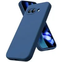 CoolGadget Handyhülle Silikon Colour Series Slim Case für Google Pixel 9a 6,3 Zoll, Hülle weich Handy Cover für Pixel 9a Schutzhülle Innenfleece