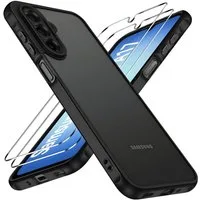 SmartUP Smartphone-Hülle + 2X Schutzglas für Samsung Galaxy A17 5G Panzerfolie Display Case 9H 6,7 Zoll, kompletter Rundumschutz