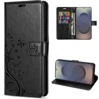 betterfon Handyhülle für Samsung Galaxy S25 Ultra Handy Wallet Case Flip Cover, Bookstyle-Hülle: Magnetverschluss 3 Kartenfächer & Standfunktion