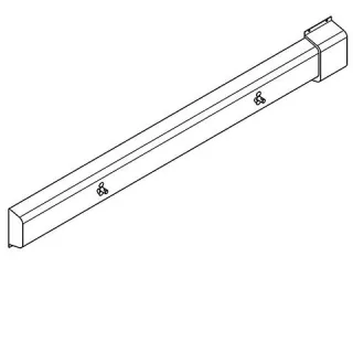 KWC Aquarotter Armatureneinheit, Edst., W.-Mont., 2 Waschplätze, 1640 mm, Wasser hi. re, 3600005459 3600005459