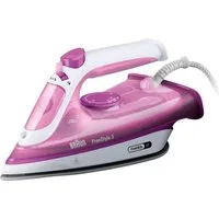 Braun Dampfbügeleisen FreeStyle 3 FI 3124 PU - 2.400 W, 170 g Dampfstoß, 270 ml Wassertank, 2400 W, 45 g Dampfmenge, SuperCeramic Bügelsohle, 35 Sek. Aufheizzeit