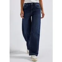 STREET ONE Weite Jeans 5-Pocket, im Loose Fit, mit Stretch