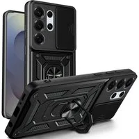 betterfon Handyhülle für Samsung Galaxy S26 Ultra Hülle mit Kameraschutz-Ringhalter, Outdoorhülle mit Smartstand und Silikonkern